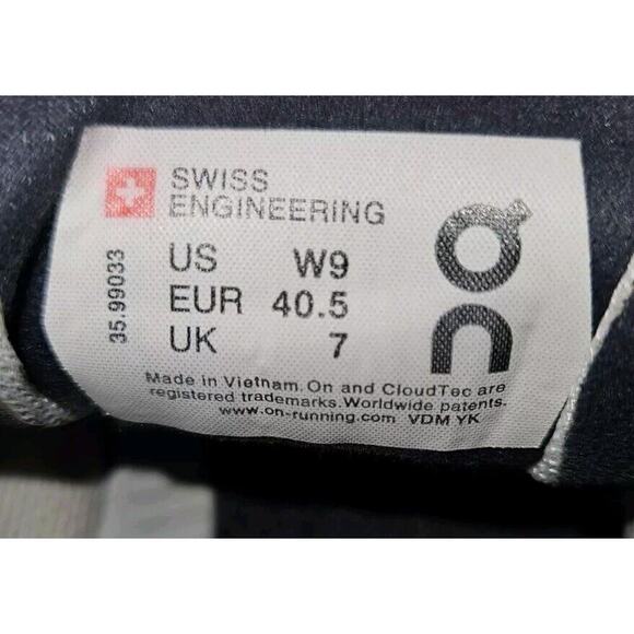 On Running On Cloud Cloudflow Womens Running Training Shoes Size 9.0 M, Niagara - Picture 14 of 14